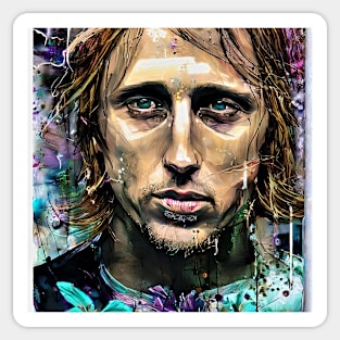 sketch of  Luka Modrić Sticker